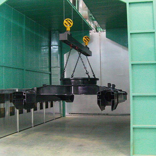 黄石Forklift industrial painting equipment
